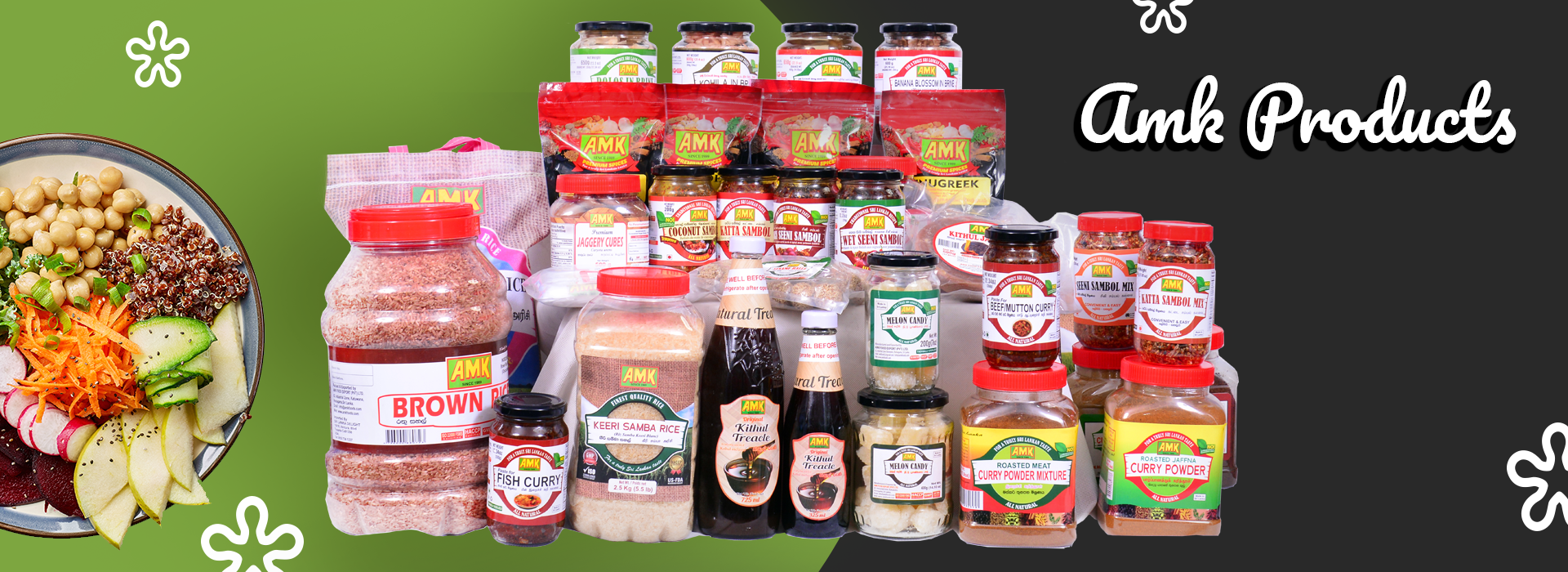 AMK product showcase